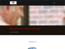 Tablet Screenshot of hutslerlawfirm.com